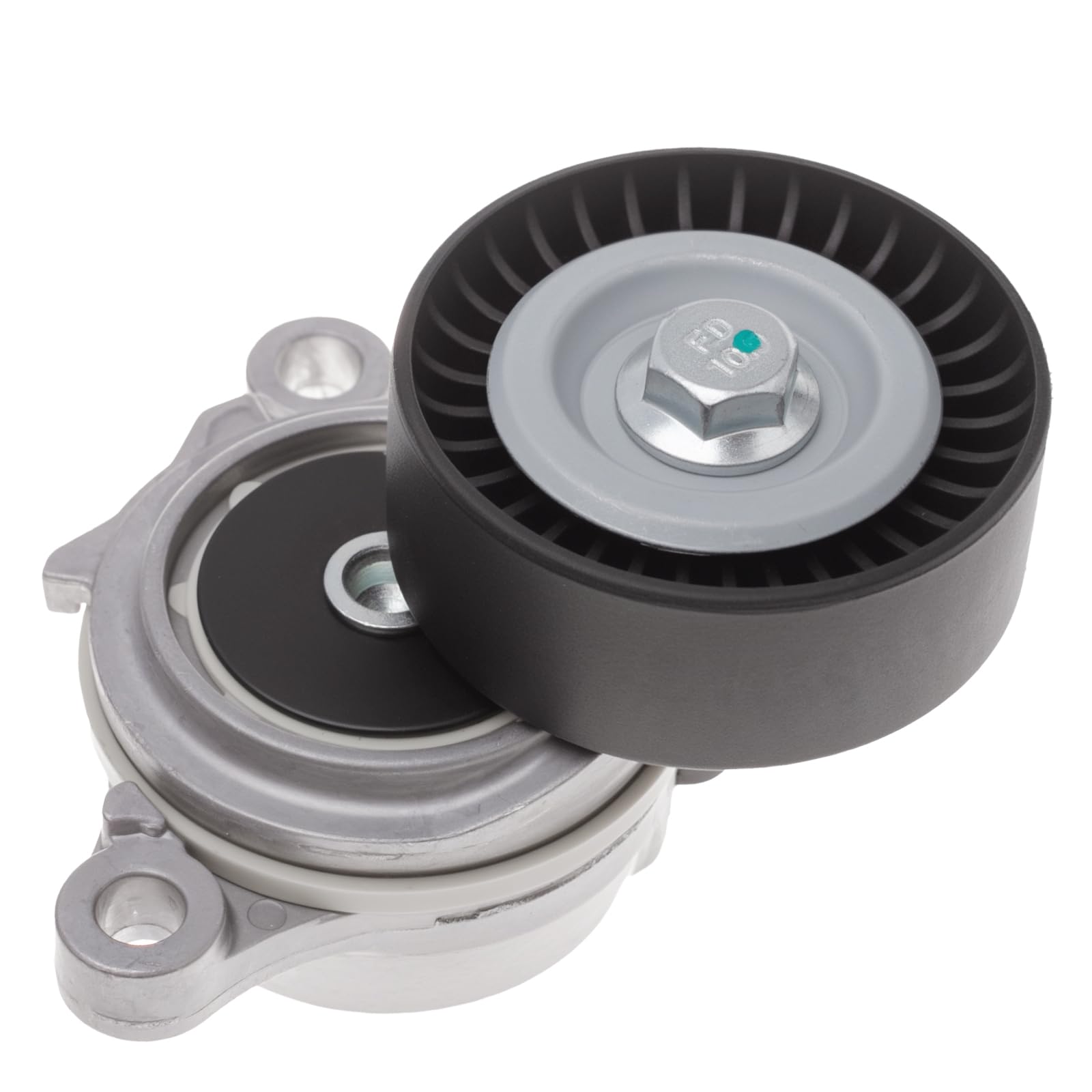 AUQDD 39221 Belt Tensioner Pulley Assembly (For 3.5L Turbo/3.7L) Fit For 15-17 Fo-rd Expedition,11-17 F-150 Mustang,15-19 Transi