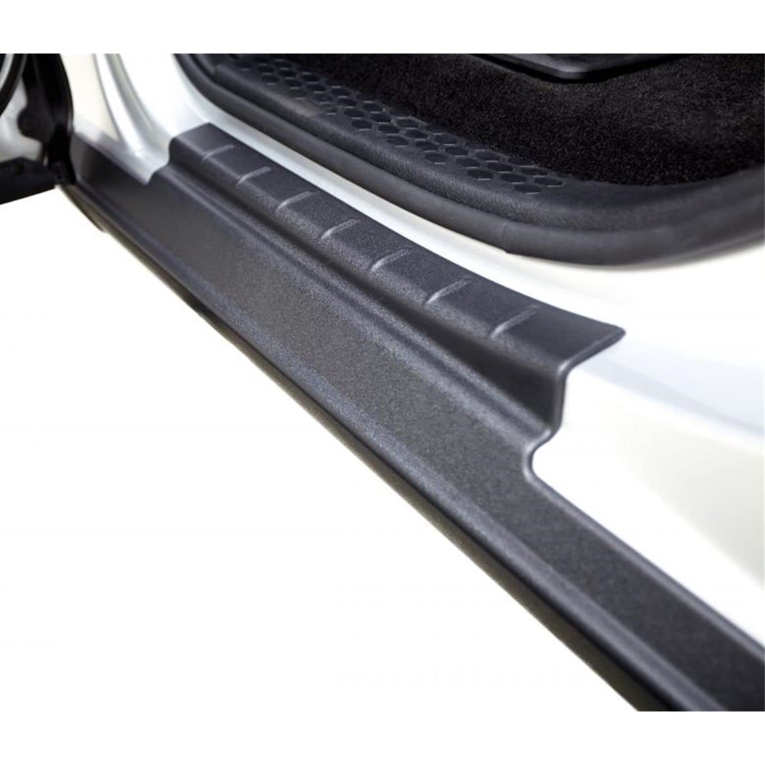 Bushwacker Trail Armor Side Rocker | 4-Piece Set, Black, Textured Finish | 14064 | Fits 2019-2022 Dodge Ram 1500 Classic; 2009-2