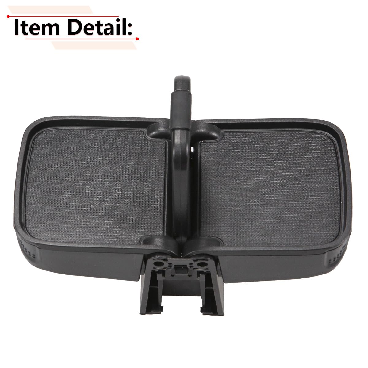 RLB-HILON Cup Holder Insert for Honda HR-V 2016-2018, Black, Plastic, Model BT-747