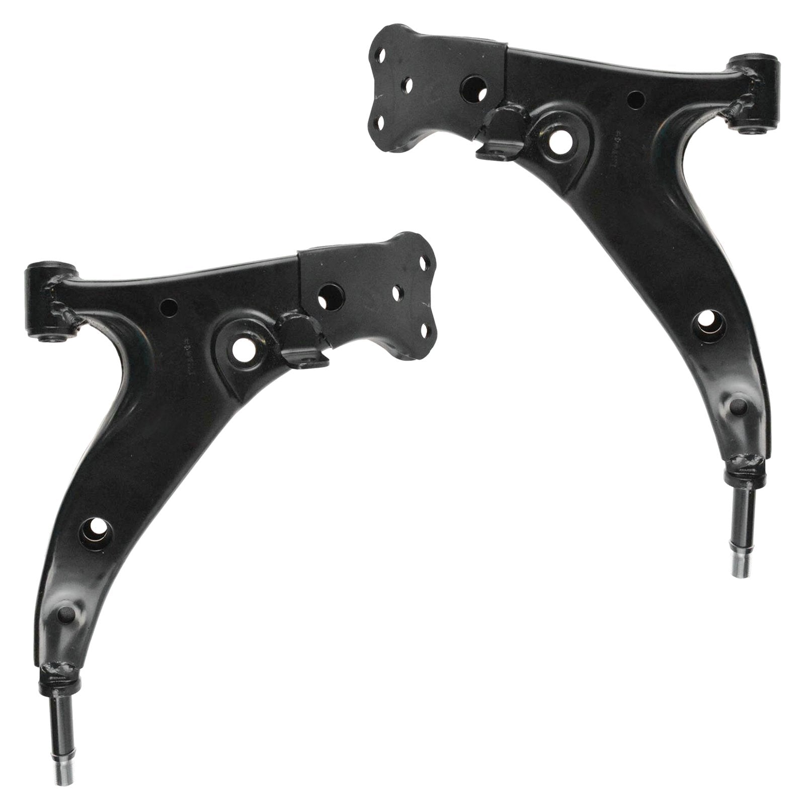 TRQ Front Lower Control Arm with Ball Joint Set Compatible with 1993-1995 Geo Prizm Toyota Corolla