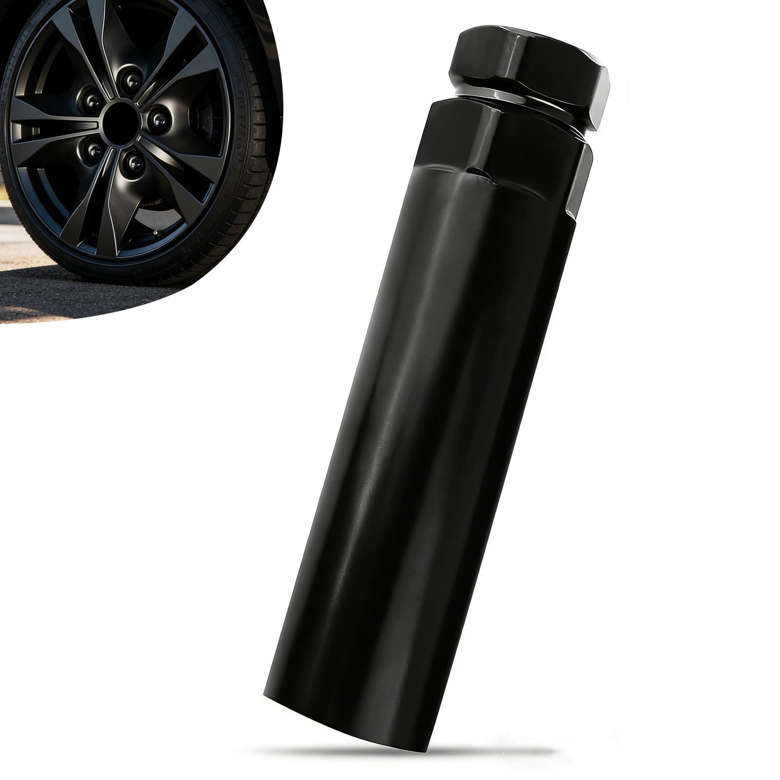 KoiLuvGo Large 6 Spline Lug Nut Socket, Wheel Lock Key Replacement for 6 Spline Wheel Lock Lug Nuts, Wheel Lock Removal Tool for