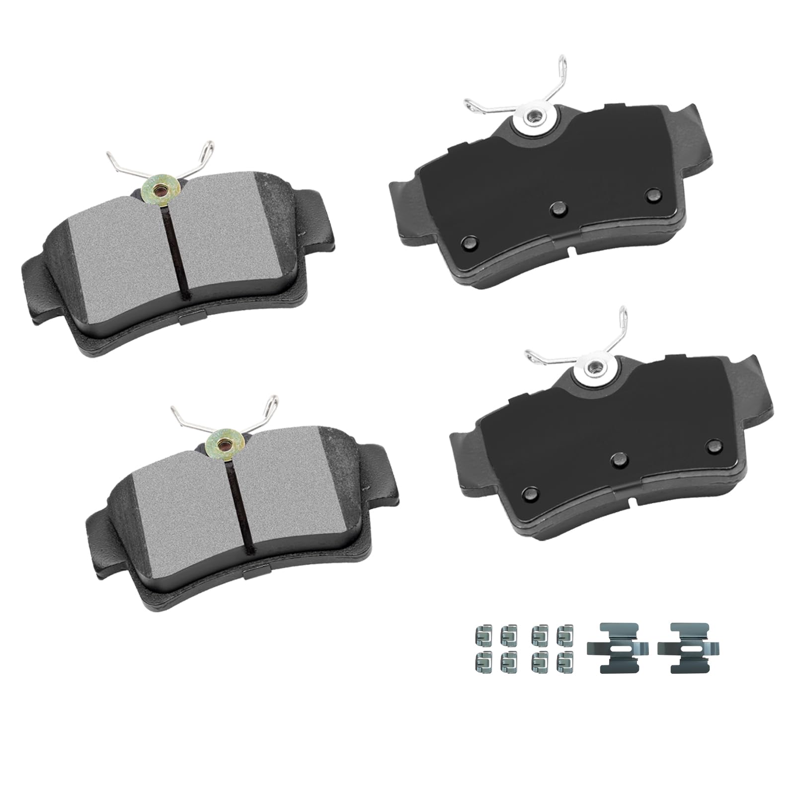 Cciyu D627 4Pcs Rear Ceramic Brake Pads Kits 1994-2004 For Ford Mustang