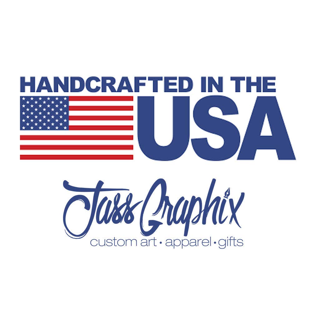 Jass Graphix Thin Green Line American Flag License Plate Heavy Duty Tactical Patriot Usa Car Tag (Black On White W Green)