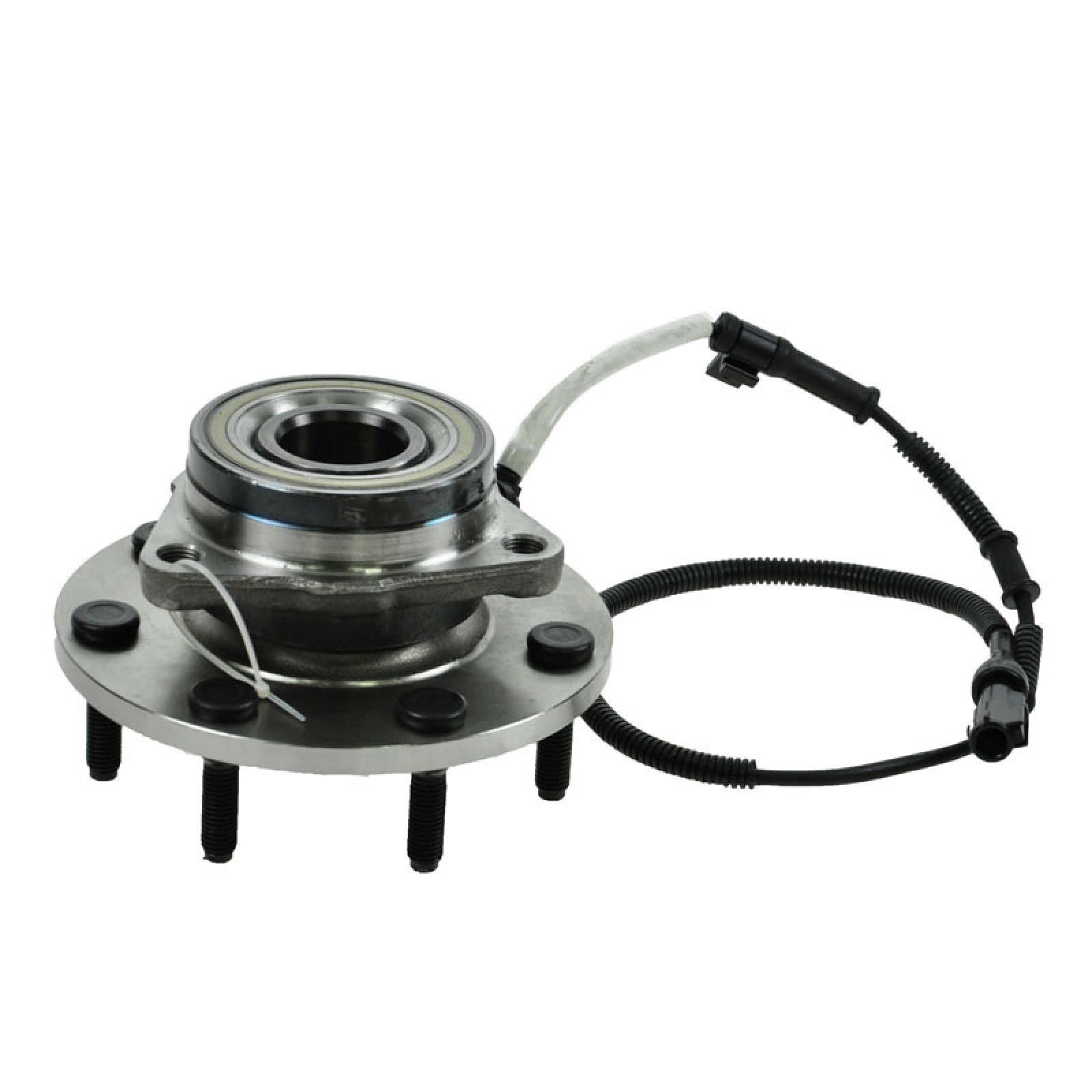 Trq Front Wheel Bearing & Hub Assembly 4Wd With Abs Sensor Compatible With 2000-2003 Ford F-150 2004 F-150 Heritage 1997-1999 F-