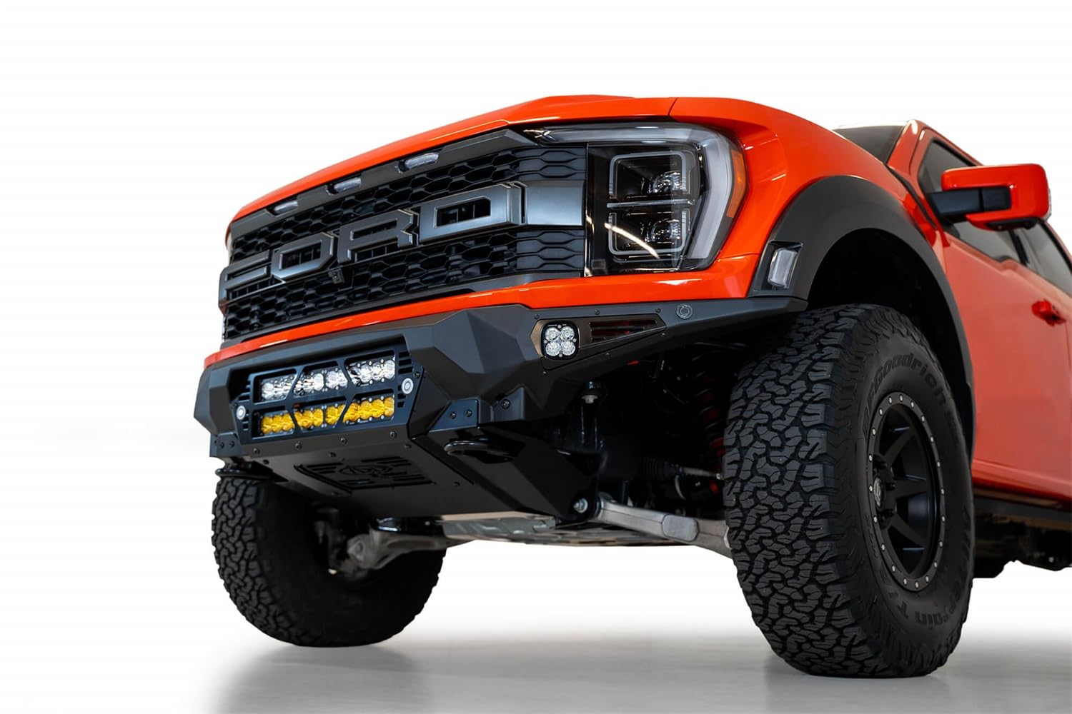Addictive Desert Designs Raptor Bomber Front Bumper With Light Mounts - F210012140103