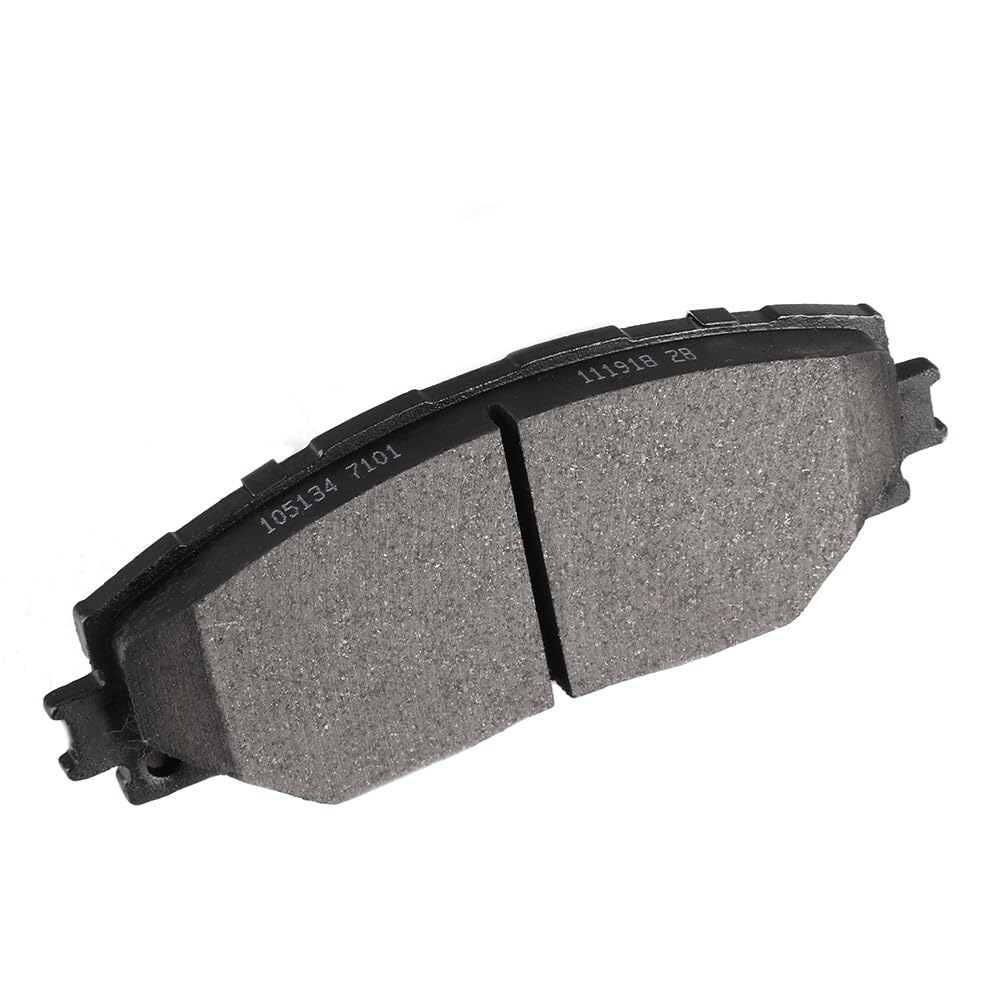 Eccpp D1211-8331 Front Ceramic Disc Brake Pad Set Fit For Pontiac Vibe 2009-2010,For Scion Im 2016,For Scion Tc 2011-2016,For To