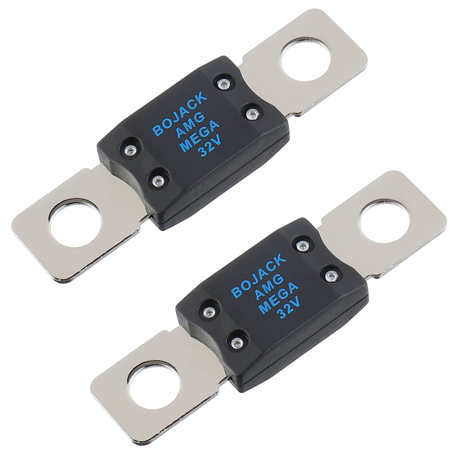 BOJAcK MEgAAMg High current Fuse Bolt-on Fuse 125A Amp for cars, Trucks, construction Vehicles, Buses, caravans (Pack of 2 ANM F
