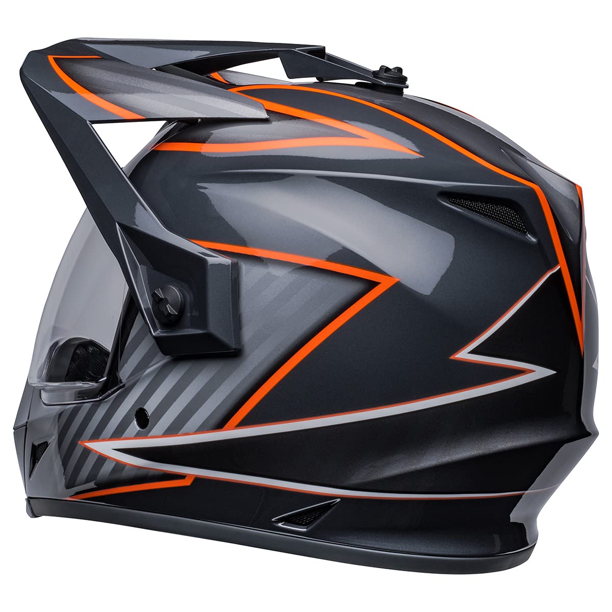 Bell Mx-9 Adventure Mips Dirt Helmet (Dalton Gloss Black/Orange - Small)