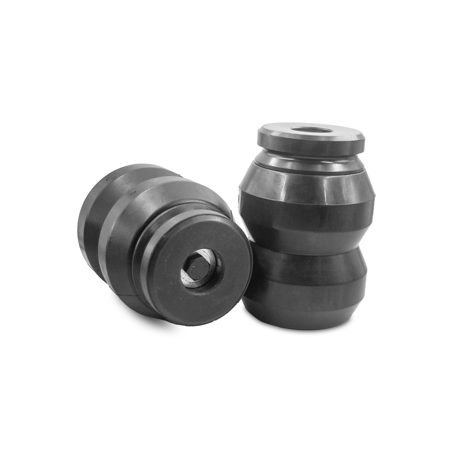 Autoacc 5.5 Rear Bump Stops, Rear Axle Jounce Bumpers Compatible with Dodge 2009-2020 Ram 1500 (Pair, Rubber)