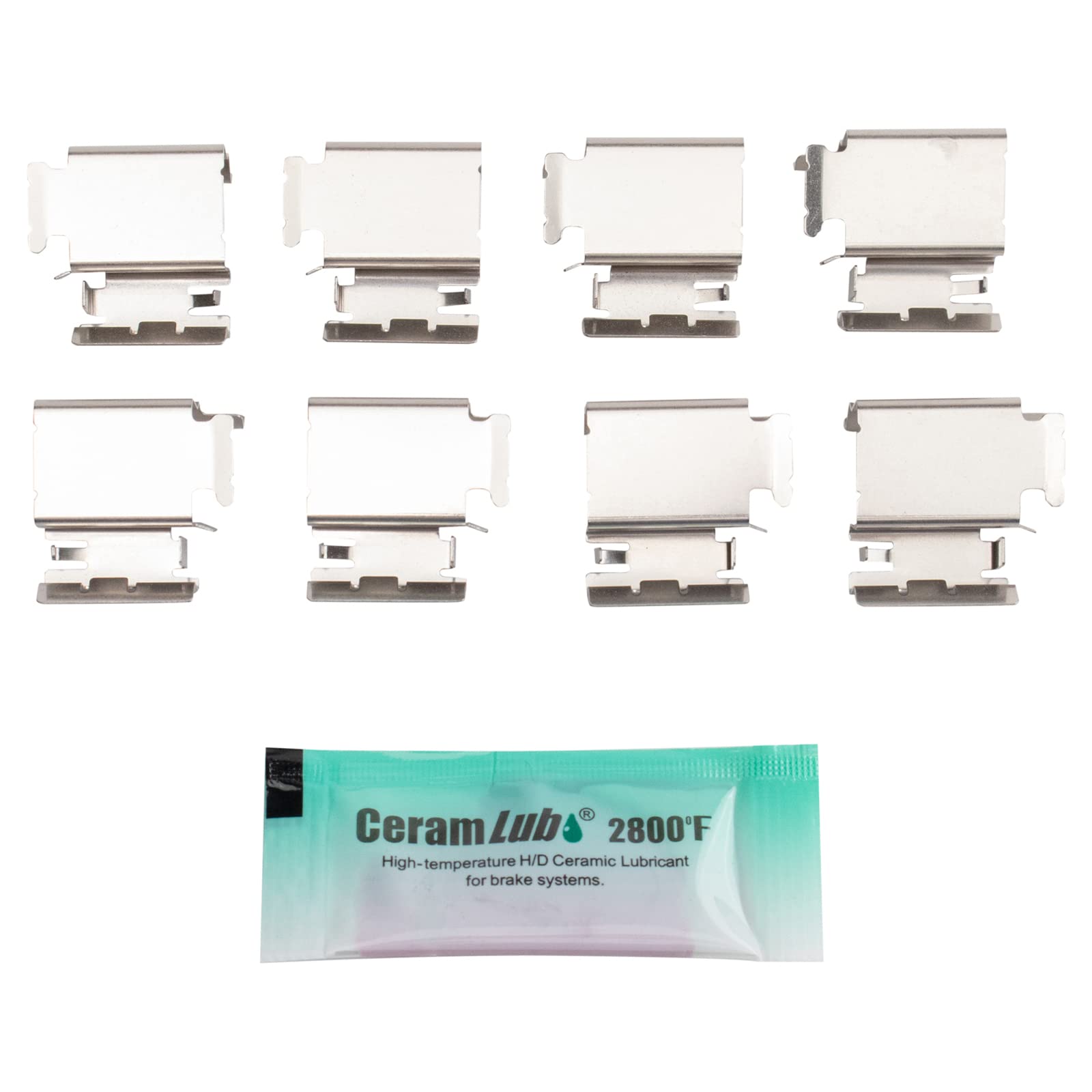 TRQ Rear Brake Pads Ceramic Compatible with 2007-2009 Dodge Sprinter 3500 2007-2018 Freightliner 2018 Sprinter 3500XD 2010-2018