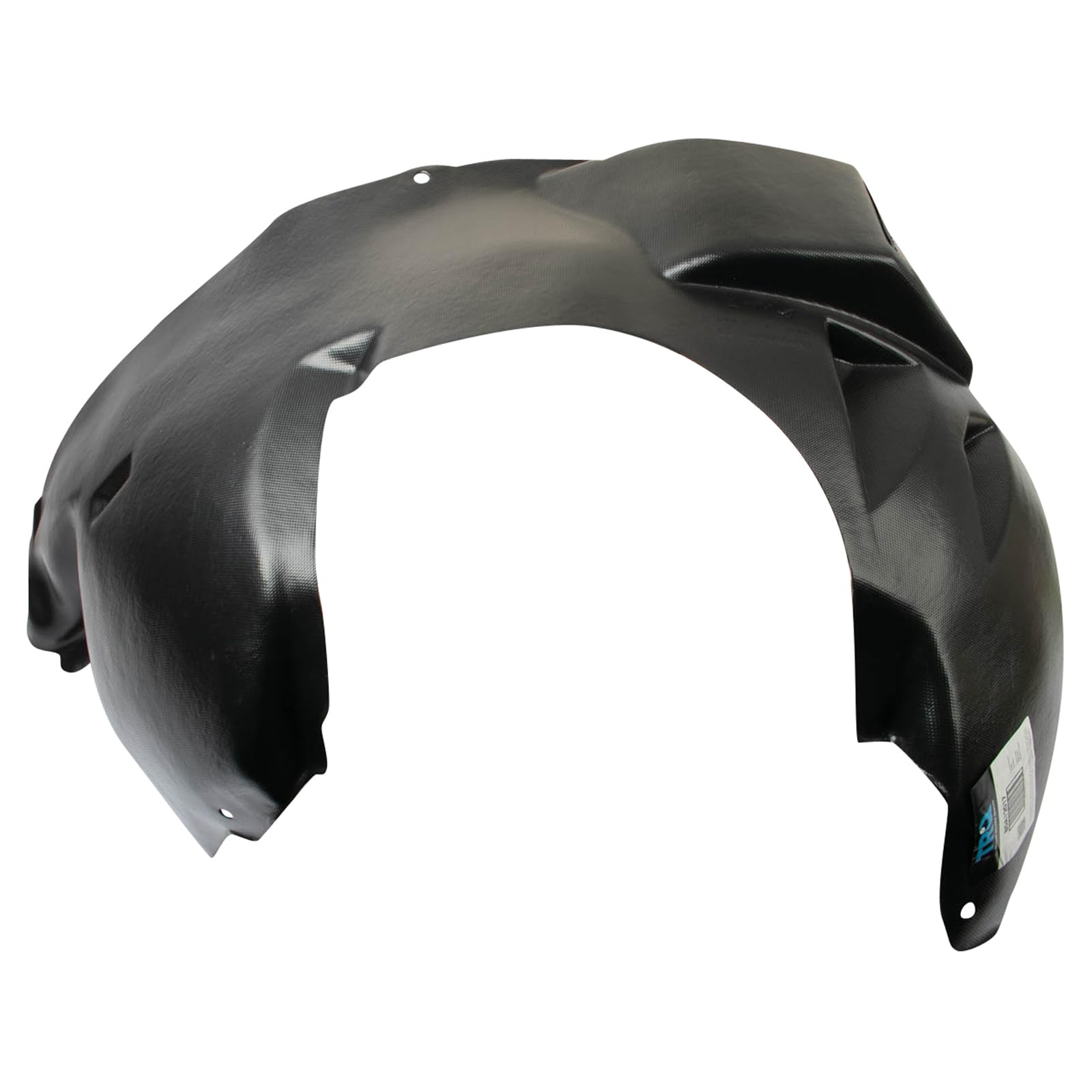 TRQ Front Inner Fender Liner Set for 2005-2007 Jeep Grand Cherokee, Black, Plastic, Model BDA07065