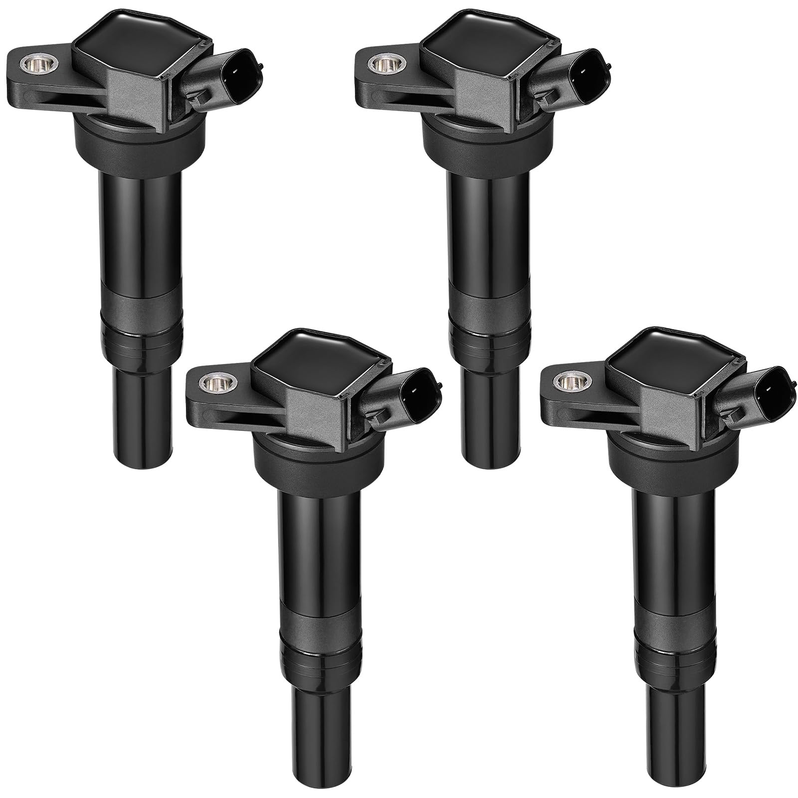 BDFHYK Ignition Coils Pack Compatible with Hyundai Elantra GT Coupe Tucson Kia Soul Forte l4 2.0L 1.8L Coil for UF651 27300-2E00