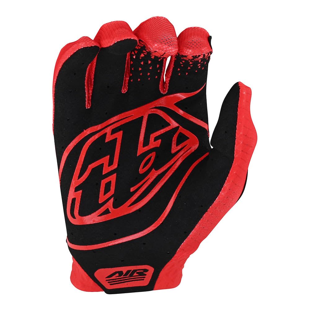 Troy Lee Designs X Oakley Vision Air Glove For Mountain Bike/Bmx/Motorcycle/Dirtbike, Breathable, Silicon Grips Air Glove; Red X