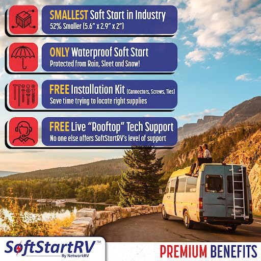 Softstartrv Soft Start For Rv Air Conditioner, Rv Ac Soft Start Kit For Air Conditioner, Easy Start Even With A Small Generator,