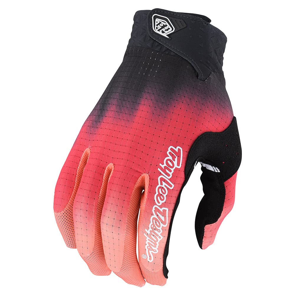 Troy Lee Designs Motocross Motorcycle Dirt Bike Racing Mountain Bicycle Riding Gloves, Air Glove (Carbon, Small)