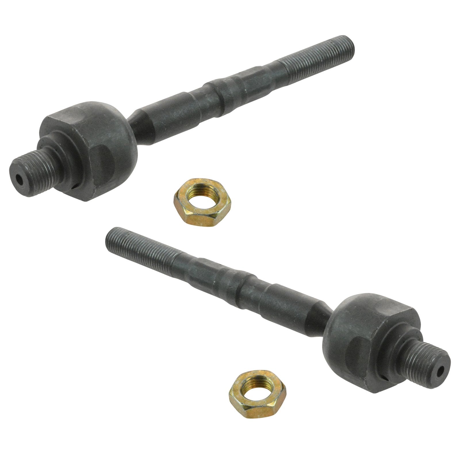 TRQ Front Inner Tie Rod Set Compatible with 2003-2009 Kia Sorento