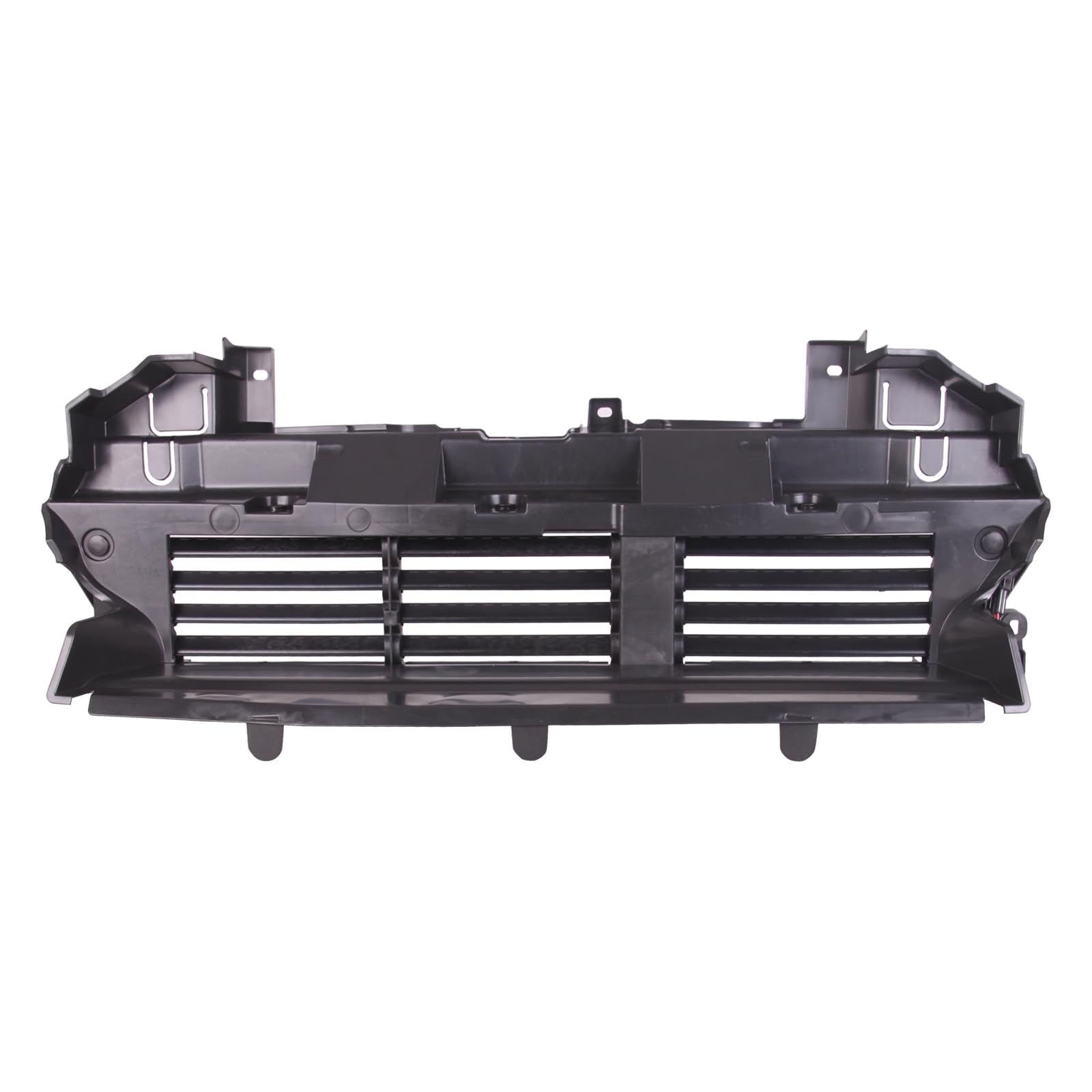 Torcia TYG Upper Active Grille Shutter Assembly for 2017-2019 Honda CR-V, CAPA Certified, Black, Metal, Model HO1206100
