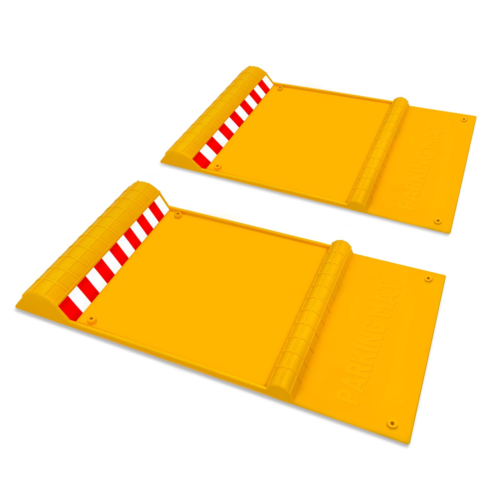ROBLOCK 21.6'' X 11'' Car Parking Guide Mat for New Drivers, Anti-Skid Garage Car Stopper for Trucks, SUVs, Parking Mats for Ind