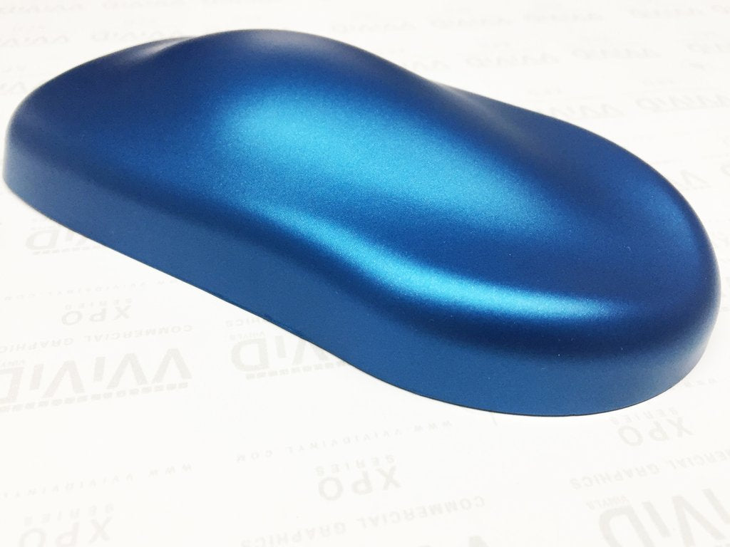 Vvivid+ Premium Vinyl Wrap Film (10Ft X 5Ft, Matte Metallic Blue)