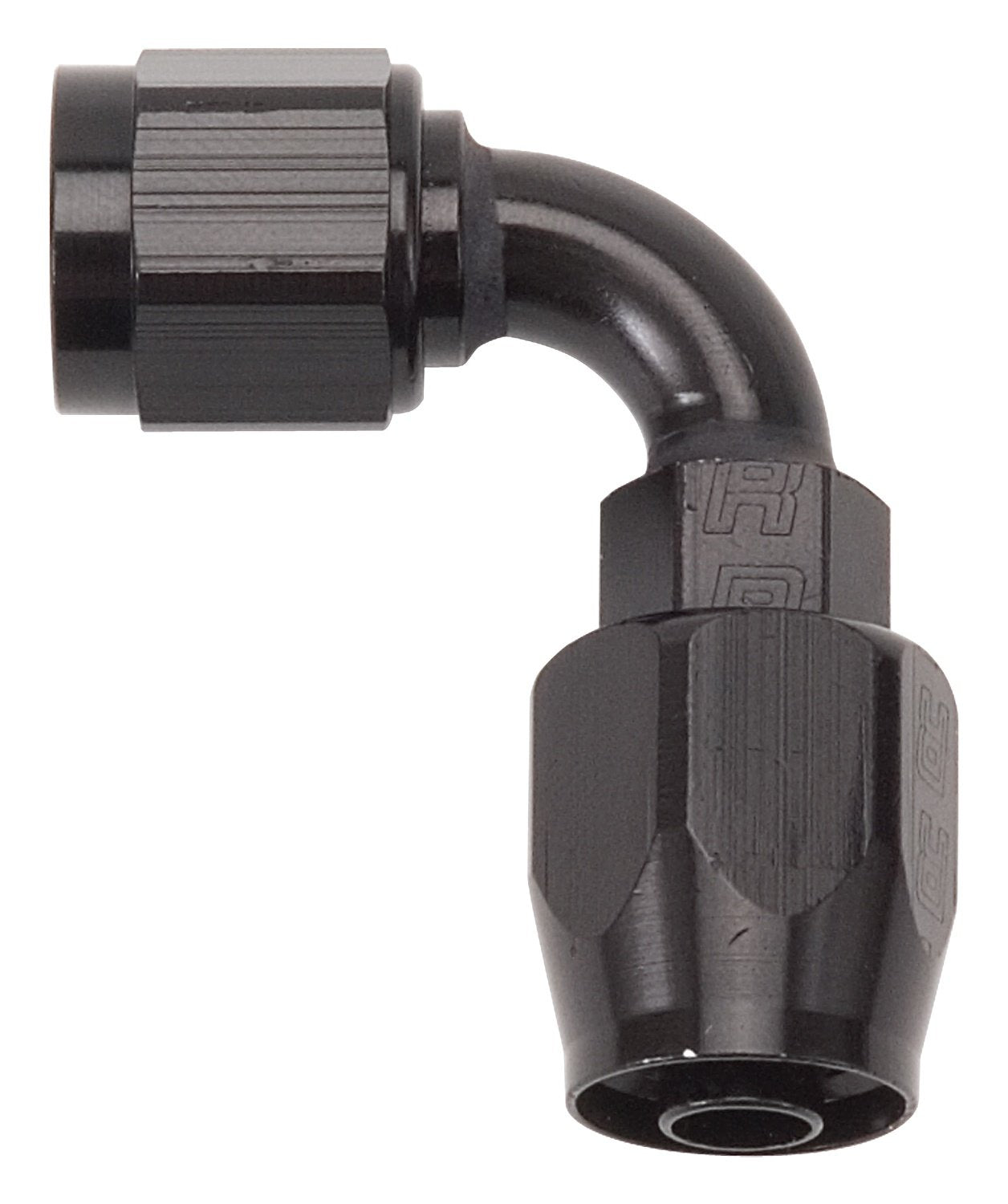 Russell 610185 Hose End 90 Degree 10An Blk