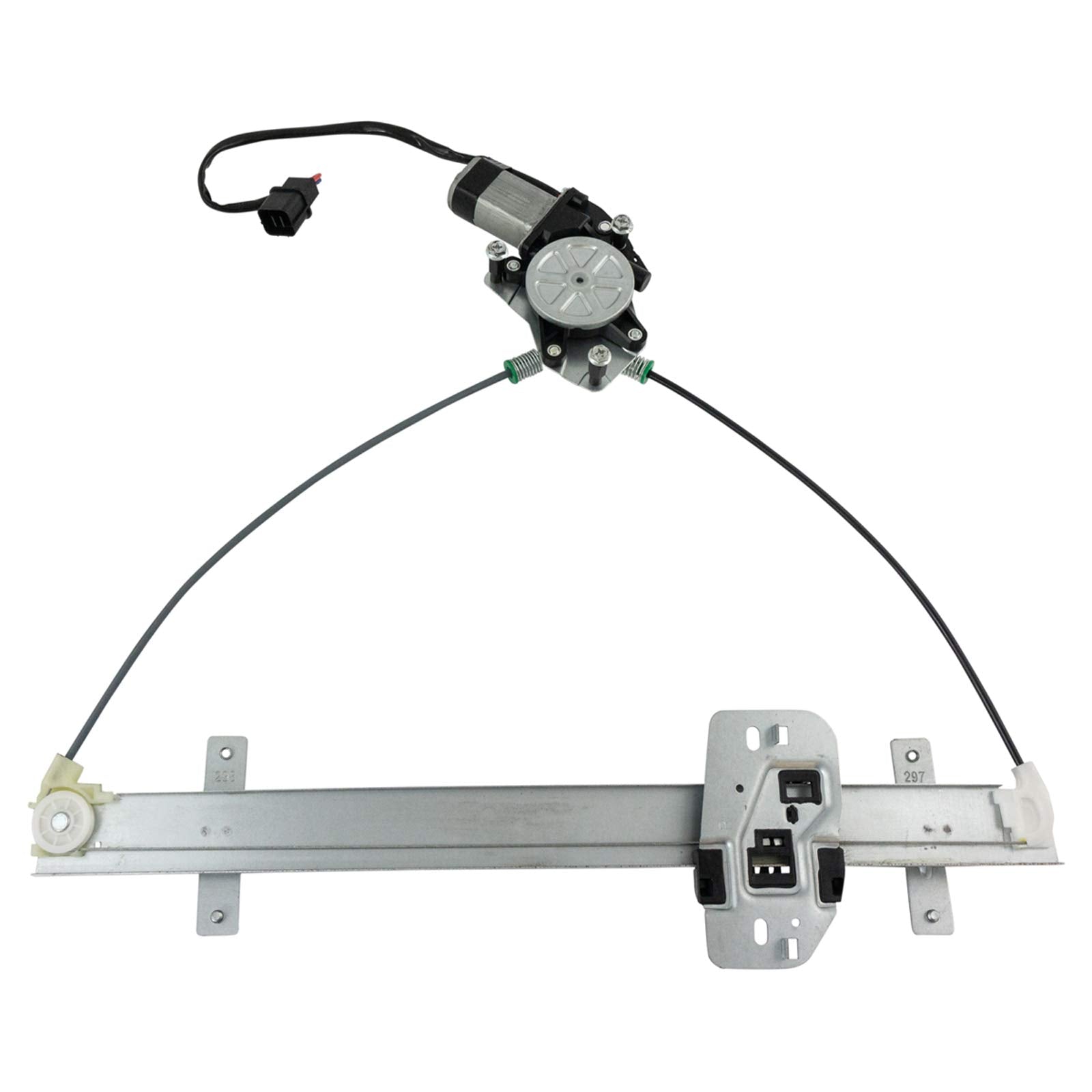 Trq Rear Right Power Window Regulator & Motor Assembly Passenger Side Compatible With 2006-2014 Honda Ridgeline