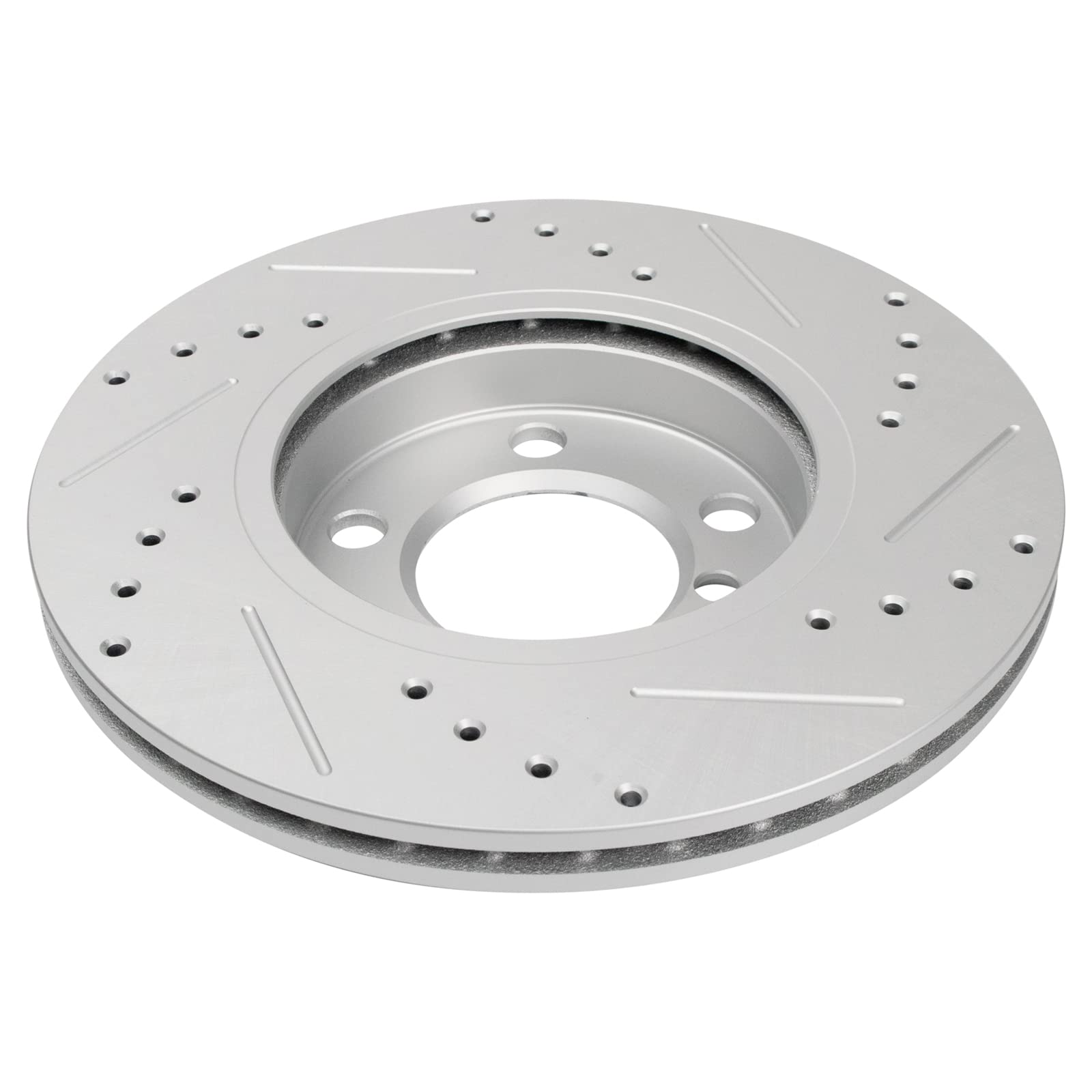Trq Front Performance Brake Rotors Set Premium G-Coated Compatible With 2011-2016 Mini Cooper Countryman 2013-2016 Cooper Pacema