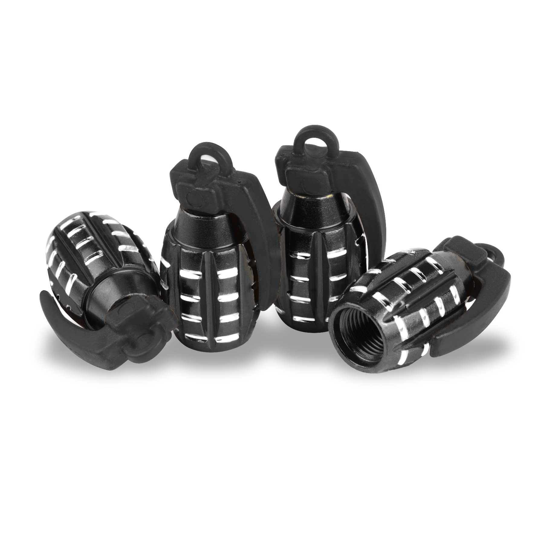 SINGARO Car Tire Valve Stem Cap, Personalized Tire Valve Stem Cap Exterior Accessories, Universal for Car, Truck, SUV, Motorcycl