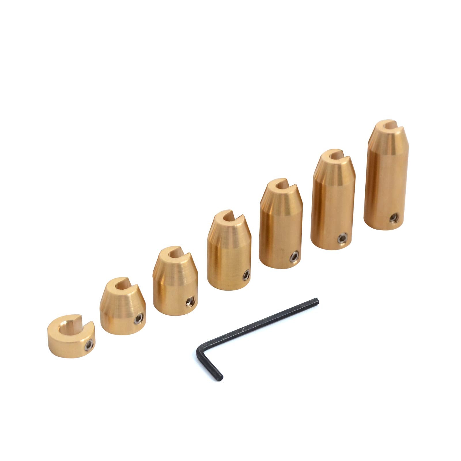 Nicecnc Motorcycle 28 Pack Reusable Brass Wheel Spoke Balance Weights Refill Kits For Super Moto,Dual Sport,Metric Cruisers,Vint