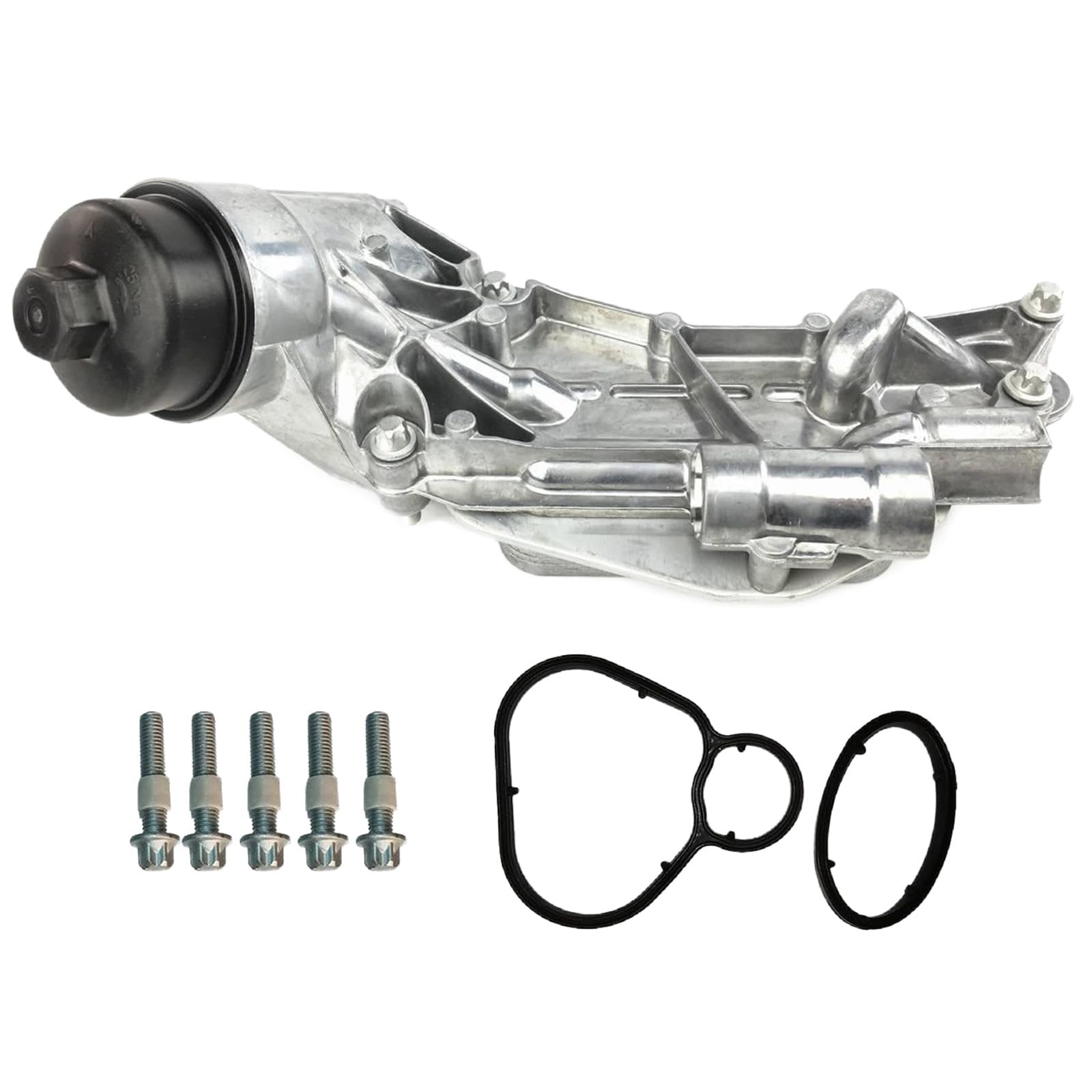 TOPAZ 93186324 Engine Oil Cooler Assembly with Oil Filter Compatible with Chevrolet Chevy Aveo5 Cruze Pontiac G3 Saturn