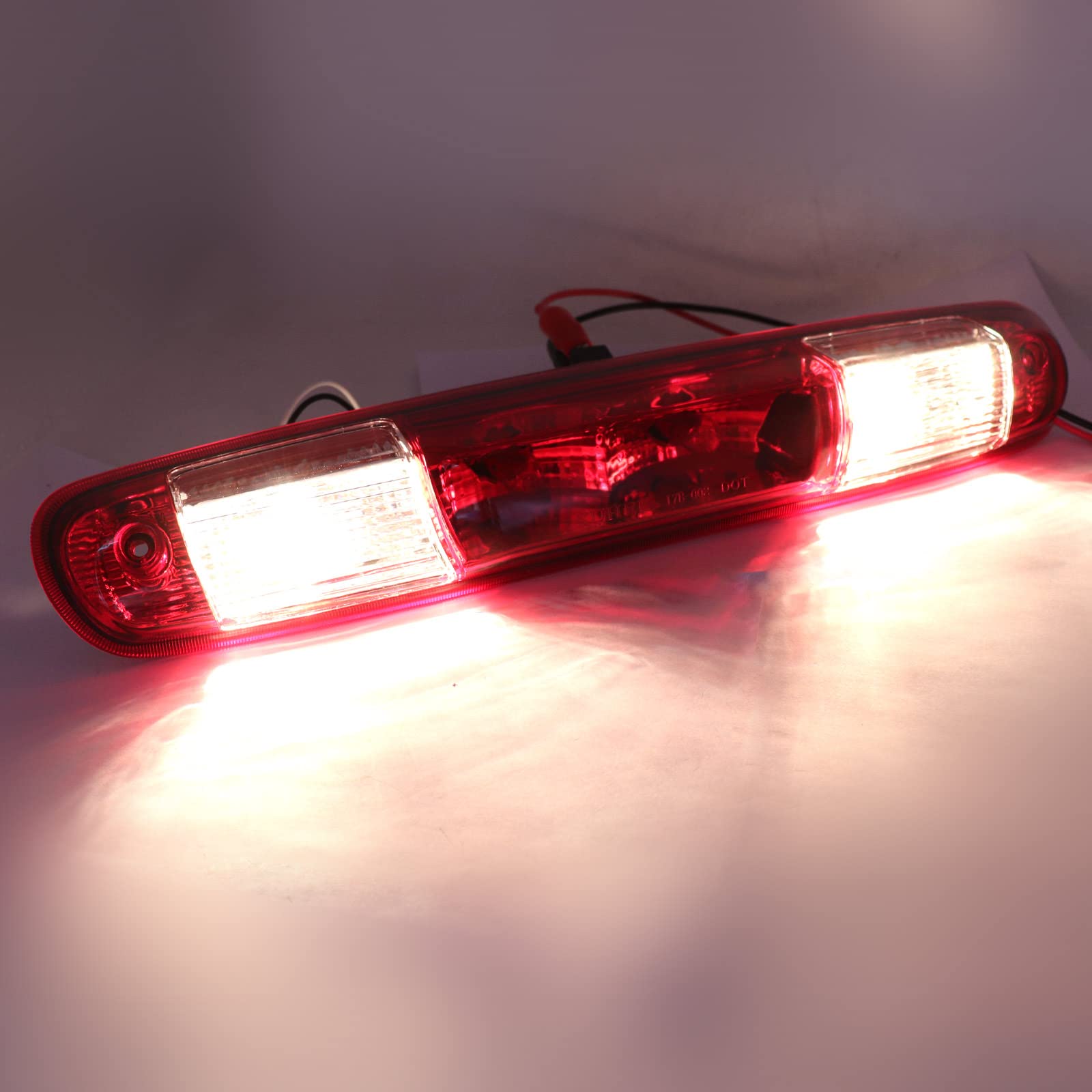 Gxarts 25890530 3Rd Third Brake Light Cargo Lamp High Mount Stop Light Fit For Chevy Silverado Gmc Sierra 1500 2500 3500 Hd 2007 2008 2009 2010 2011 2012 2013