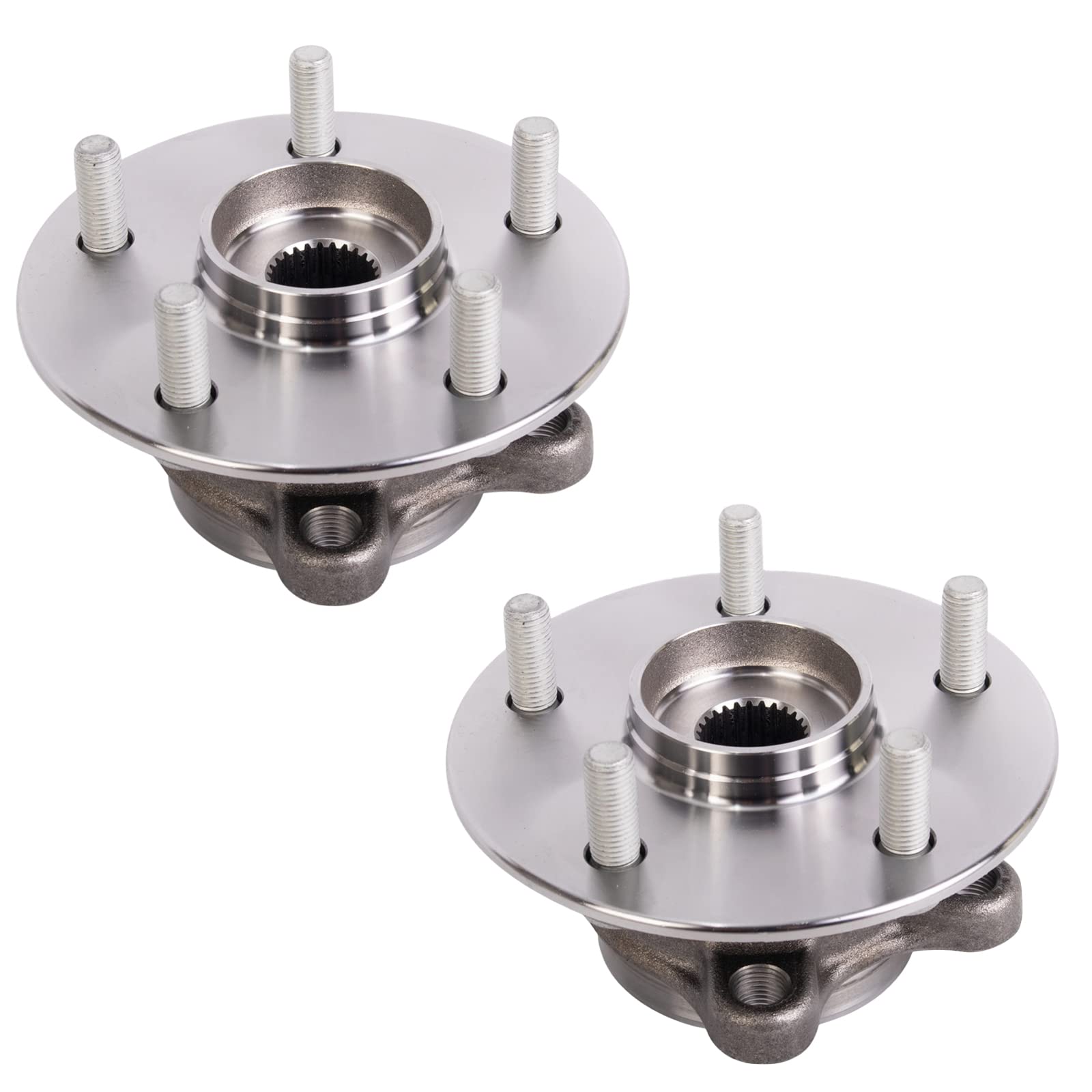 Trq Front Wheel Hub Bearings Assembly Set Compatible With 2019-2022 Lexus Ux200 2019-2023 Ux250H 2018-2022 Toyota C-Hr