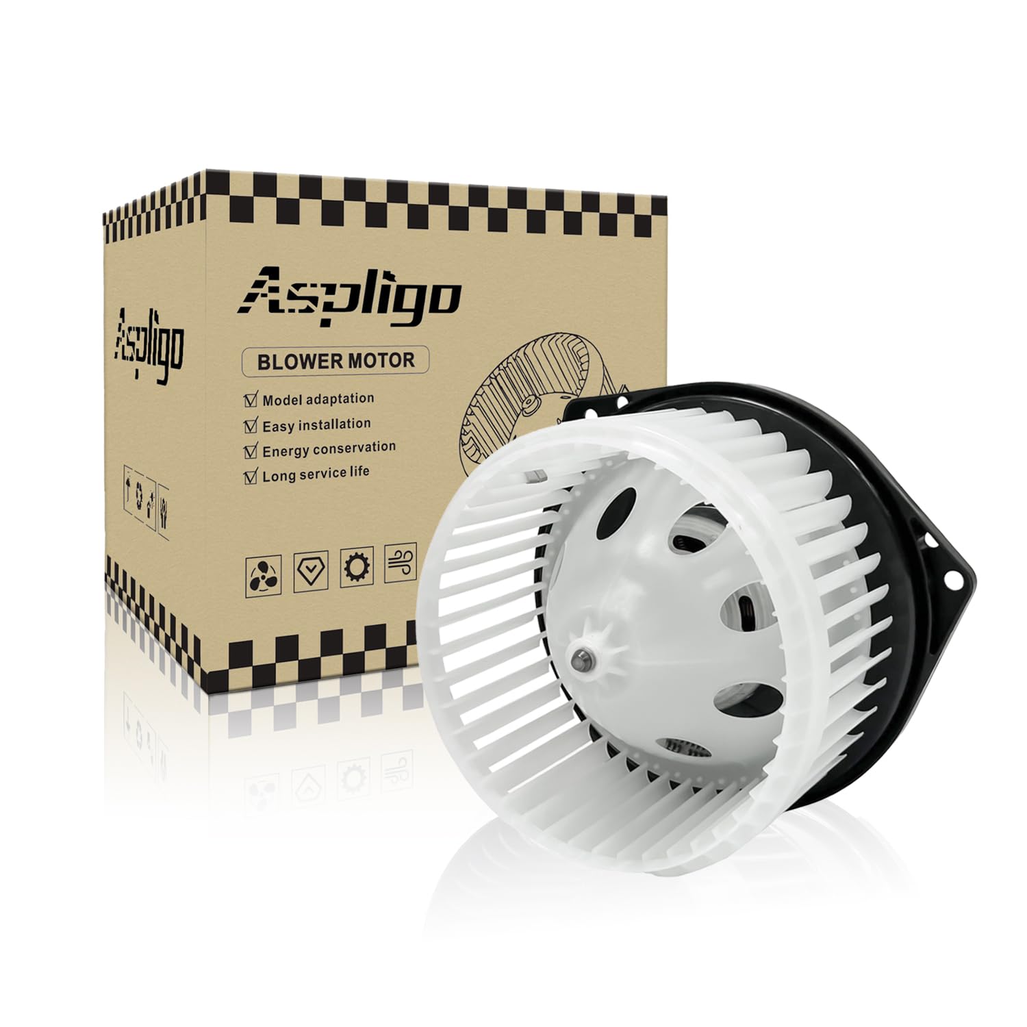 Aspligo 700193 Front Ac Heater Blower Motor Fan Fit For Infiniti Ex35 Ex37 Fx35 Fx37 Fx45 Fx50 G25 G35 G37 Jx35 M35 M45 Q40 Q45