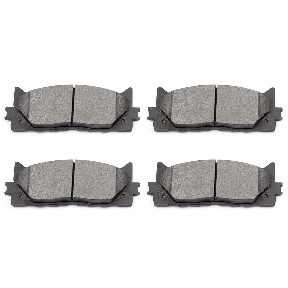 Cciyu D1222 Front Ceramic Disc Brake Pads Kit For Lexus Es350 2007-2018,For Toyota Avalon 2008-2018,For Toyota For Camry 2007-20