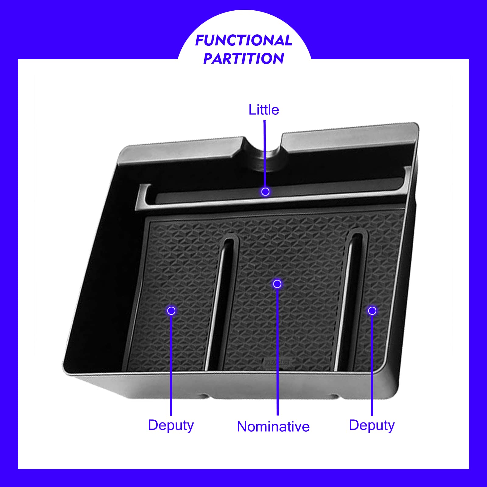 Xxciwp 2020 F150 Dashboard Storage Box Organizer Tray For 2015-2020 Ford F150 2018-2020 Ford Expedition Dash Tray F150 2019 Acce