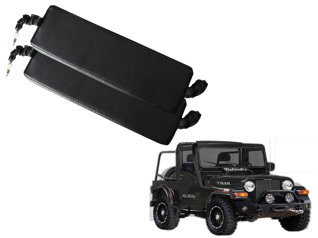 Kozdiko Black Color Seat Gap Filler Set of 2 Pcs for All Cars