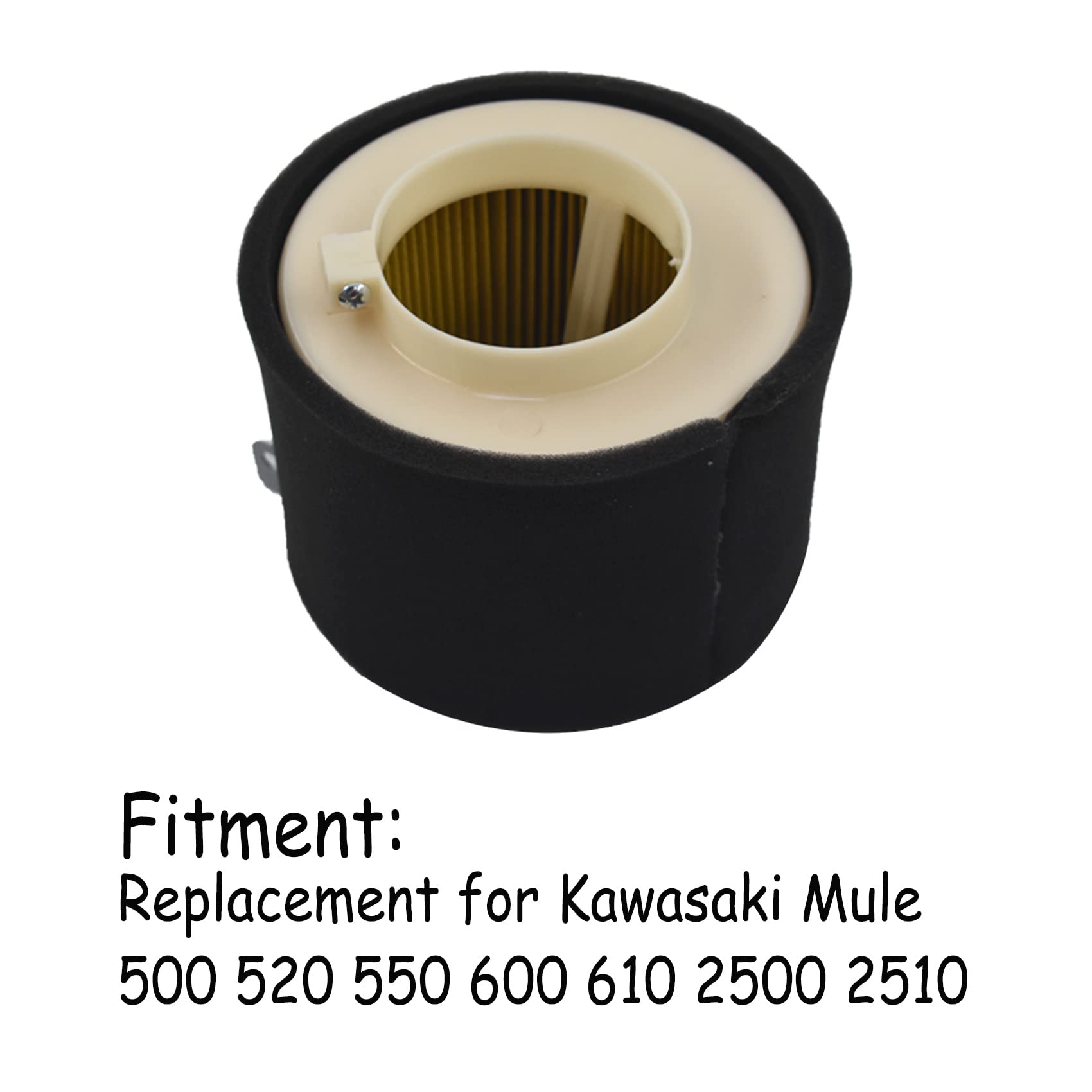 Air Filter 11029-1004 Replacement For Kawasaki Mule 500 520 550 600 610 2500 2510