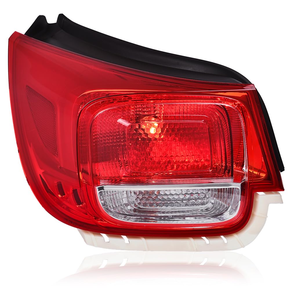 LQI Tail Lights Assembly Compatible with Chevy Malibu LT/LS/Eco 2013-2015, Fit Chevy Malibu 2016 Limited Left Driver Side Rear B