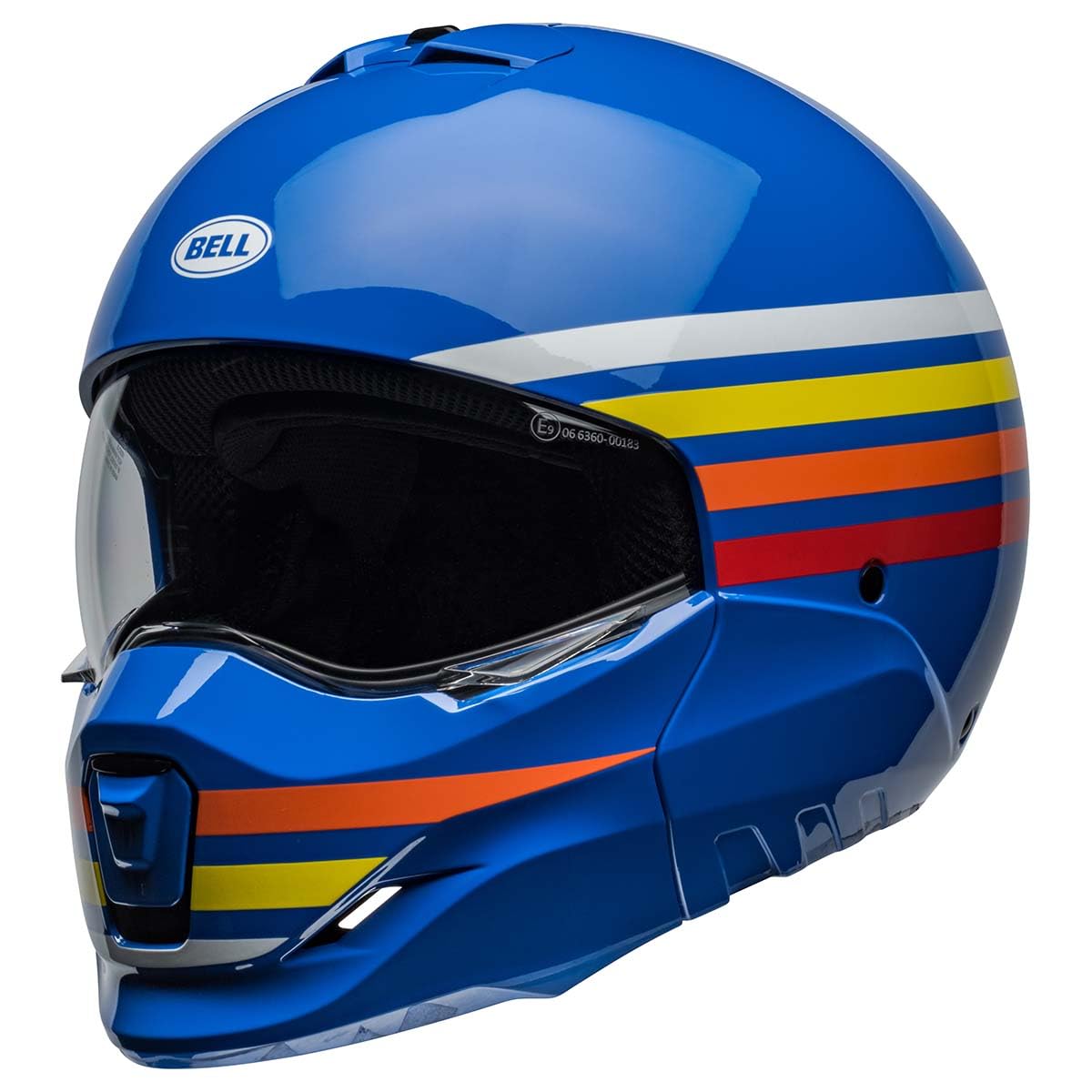 Bell Broozer Helmet (Gloss Prime Blue - Small)