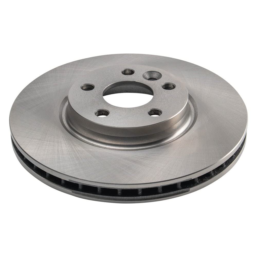 Trq Front Brake Rotors Set Vented Compatible With 2012-2015 Land Rover Range Rover Evoque 2011-2018 Volvo S60 2007-2016 S80 2015