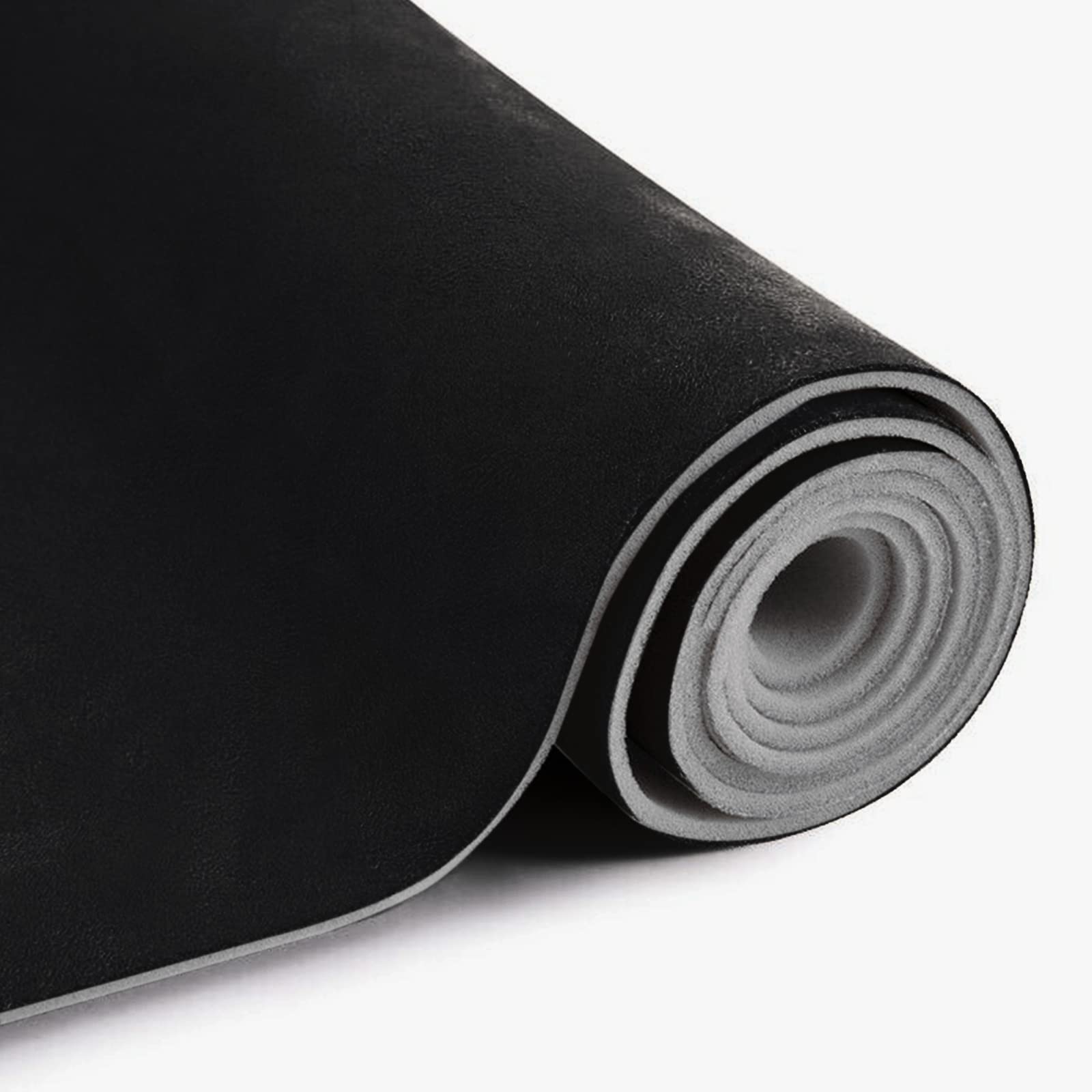 Motuka 60'' L X 60'' W Black Suede Headliner Fabric With Foam Backing Material - Automotive/Home Micro-Suede Headliner Fabric Fo