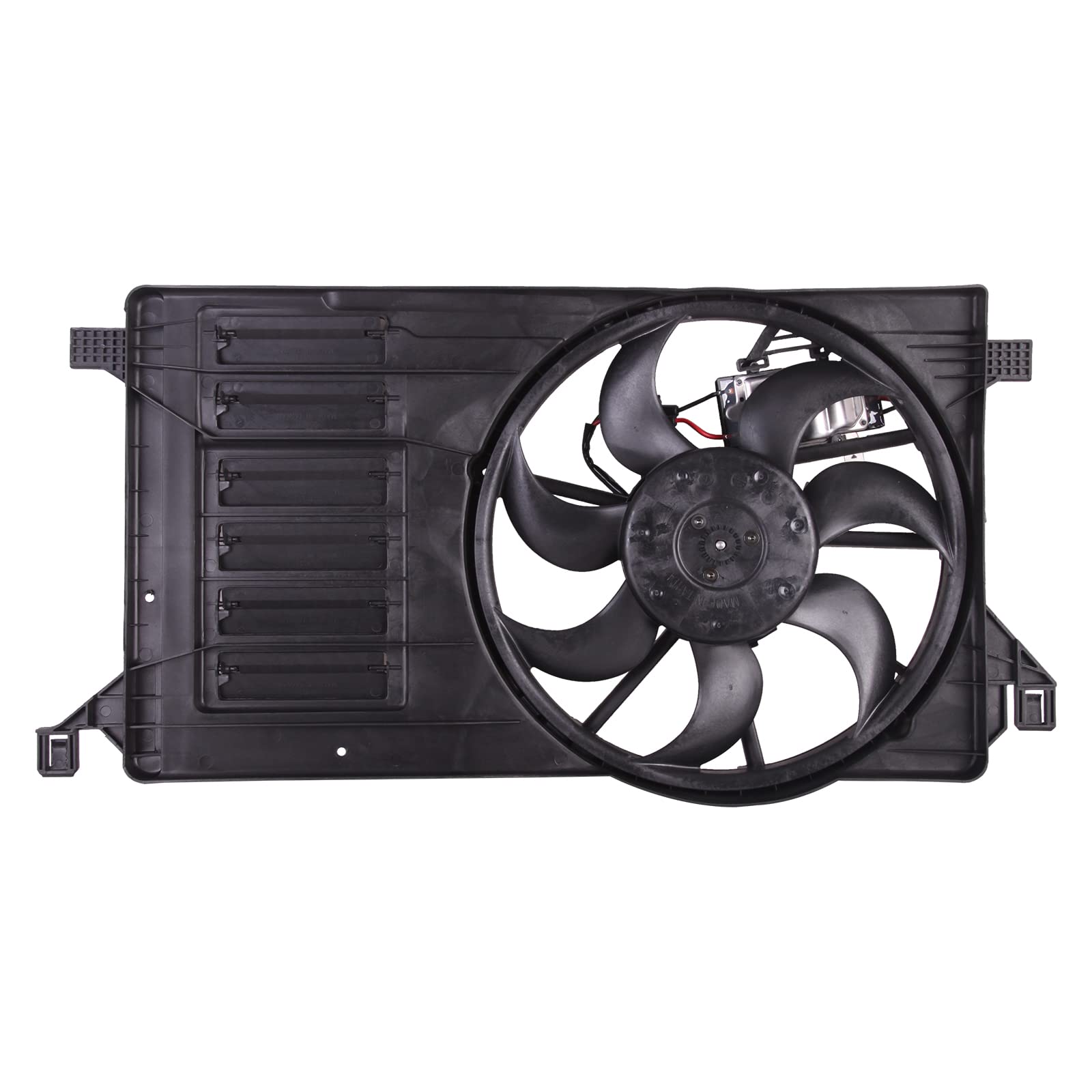 TYG OE Replacement(CAPA Quality) Cooling Fan Extra Silent for 2010-2013 Mazda 3/3 Sport 2.0/2.5L W/PWM | LF8B-15-025C | MA311514