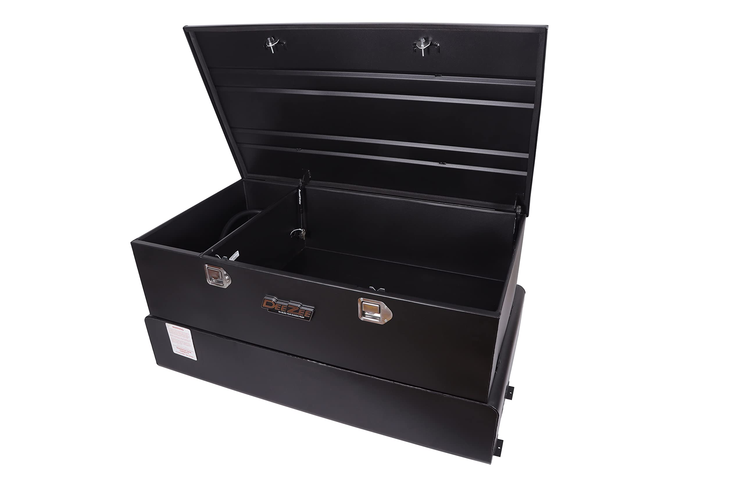 Dee Zee Dz92856Sb 75 Gallon Black Steel Combo Transfer Tank With Pump