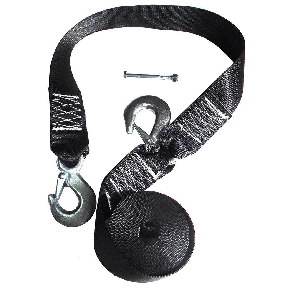Rod Saver Winch Strap Replacement w/Safety Strap  16
