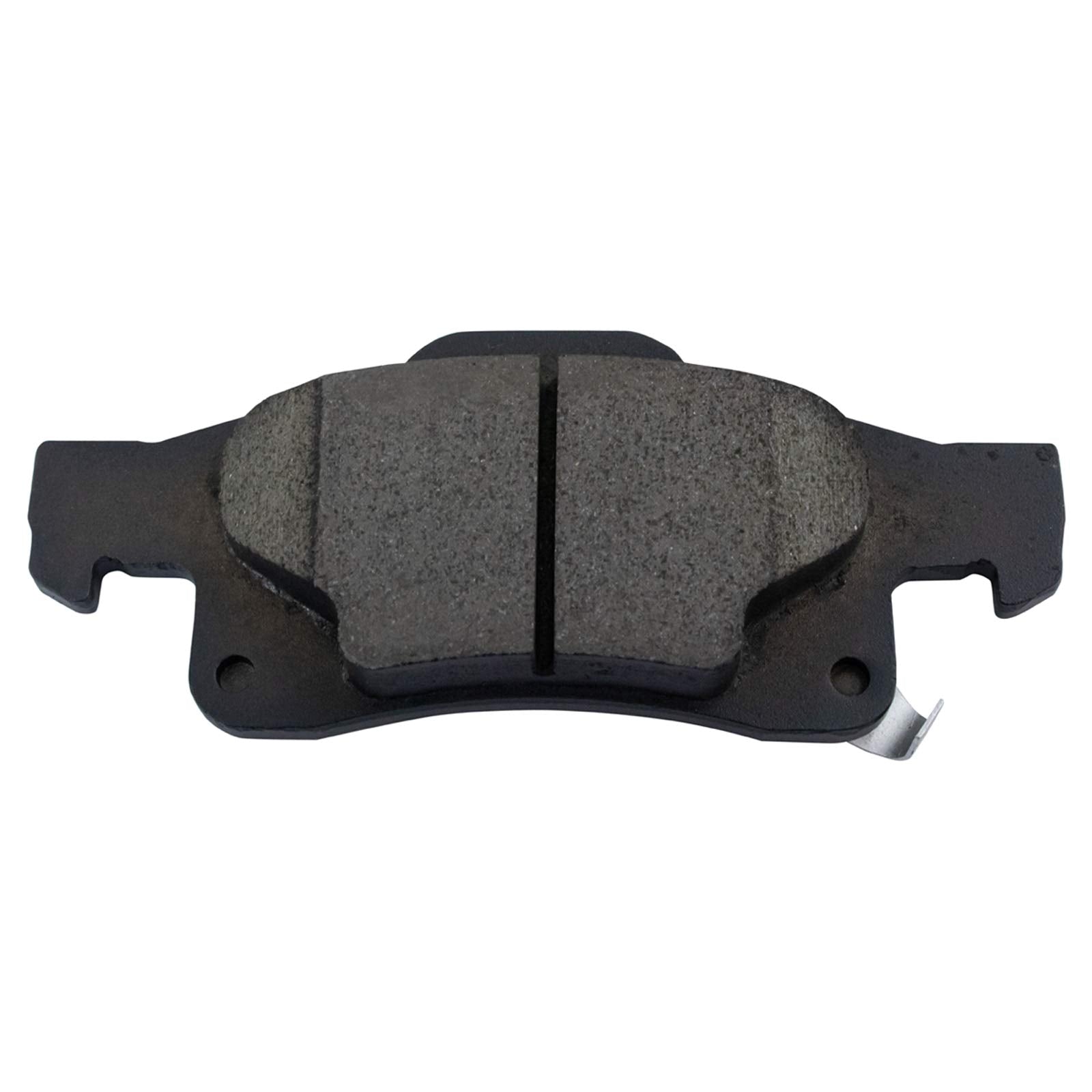Trq Rear Brake Pad & Rotor Kit Brake Pads Brake Rotor Ceramic Premium G-Coated Compatible With 2011-2021 Dodge Durango Jeep Gran