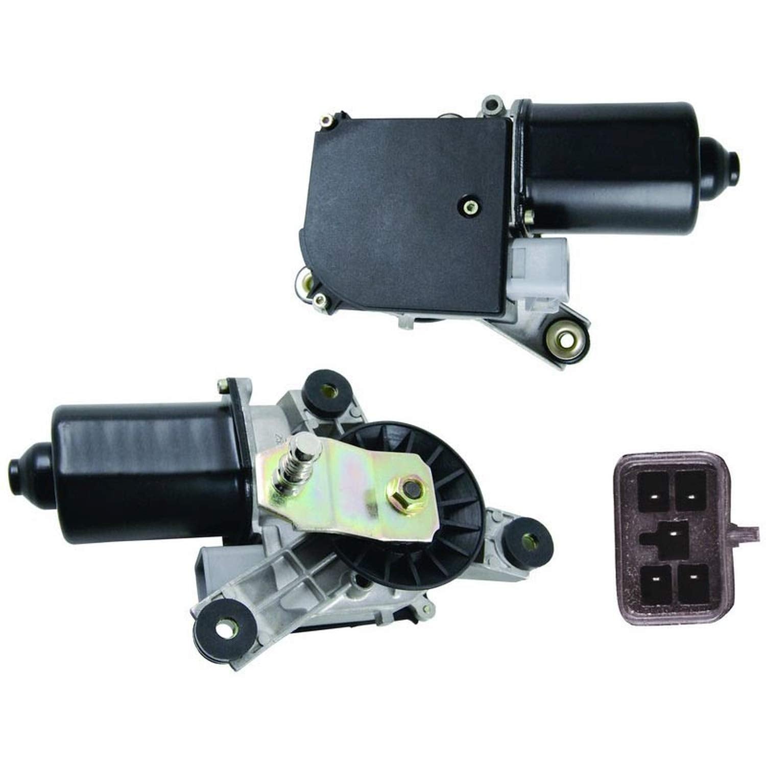 New Front Wiper Motor W/Pulseboard Module & Motor Delay Compatible With 1991-2000 Chevy Gmc Ck 2500 3500 Truck, Compatible With 