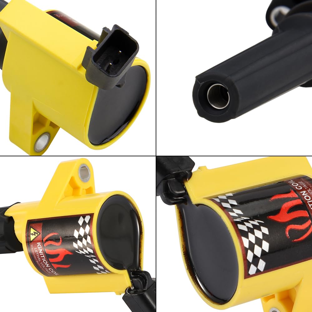 Big-Autoparts 8 Pcs Ignition Coil Pack for Ford F150 F250 Explorer Lincoln Mercury 4.6L 5.4L V8 V10, Upgraded DG508