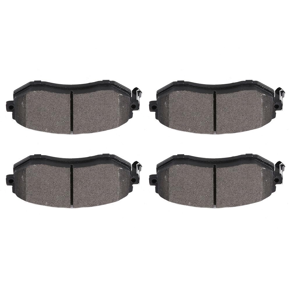 Cciyu D1539 Front Semi-Metallic Disc Brake Pads Kit For Scion Fr-S 13-16,For Subaru Brz 13-18,For Subaru Impreza 11-16,For Subar