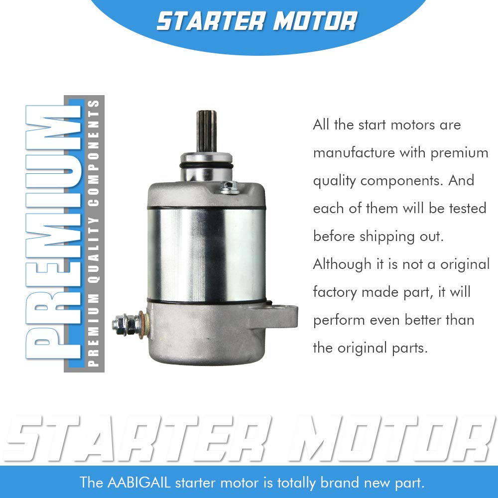 Starter Motor Replacement For Honda TRX350FE TRX350FM TRX350TE TRX350TM Rancher 2000-2006 ATV UTV 410-54038 18607 HA-116 495753
