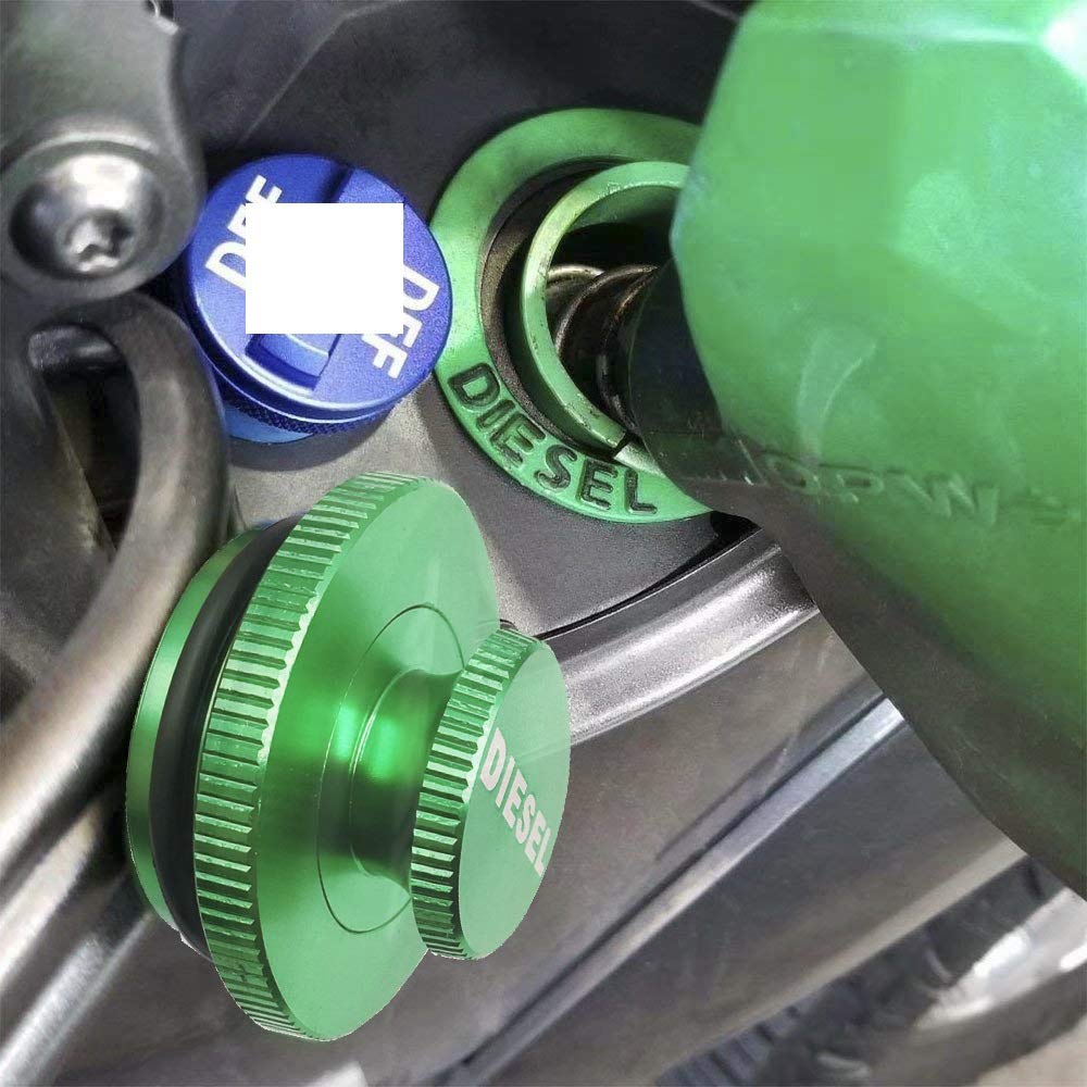 Easy To Hold,Diesel Fuel Tank Cap For Dodge, (Hidden-Strong Magnetism) Ram Diesel Aluminum Fuel Cap For 2013-2018 Dodge Ram Truc