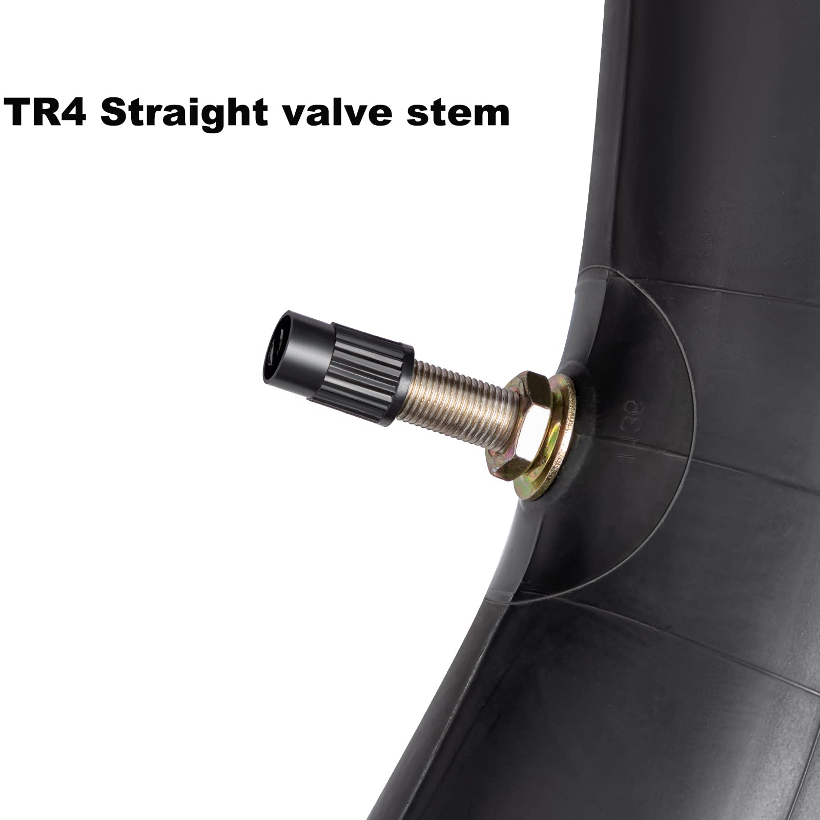 Staibc Heavy-Duty 2.75/3.00-16 Inner Tube 80/100-16 Motorcycle Tubes With Tr4 Straight Valve Stem Replacement For Xr 75 80 Crf 80F Dirt Bike Atv Off Road Motorcycle 2-Pack